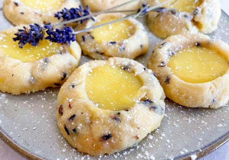A Twist on Tradition: Lavender Lemon Shortbread Cookies